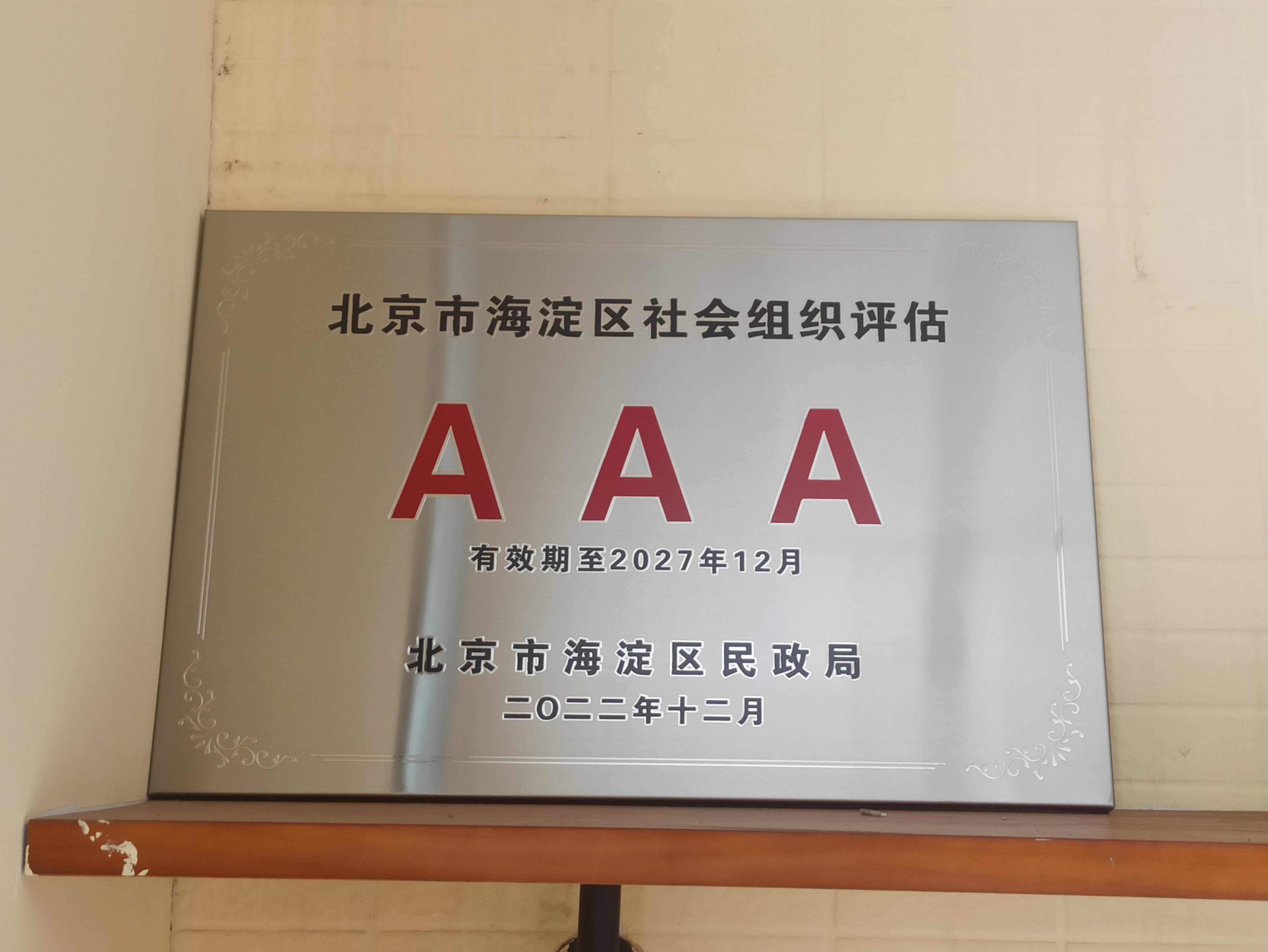 3A级社会组织